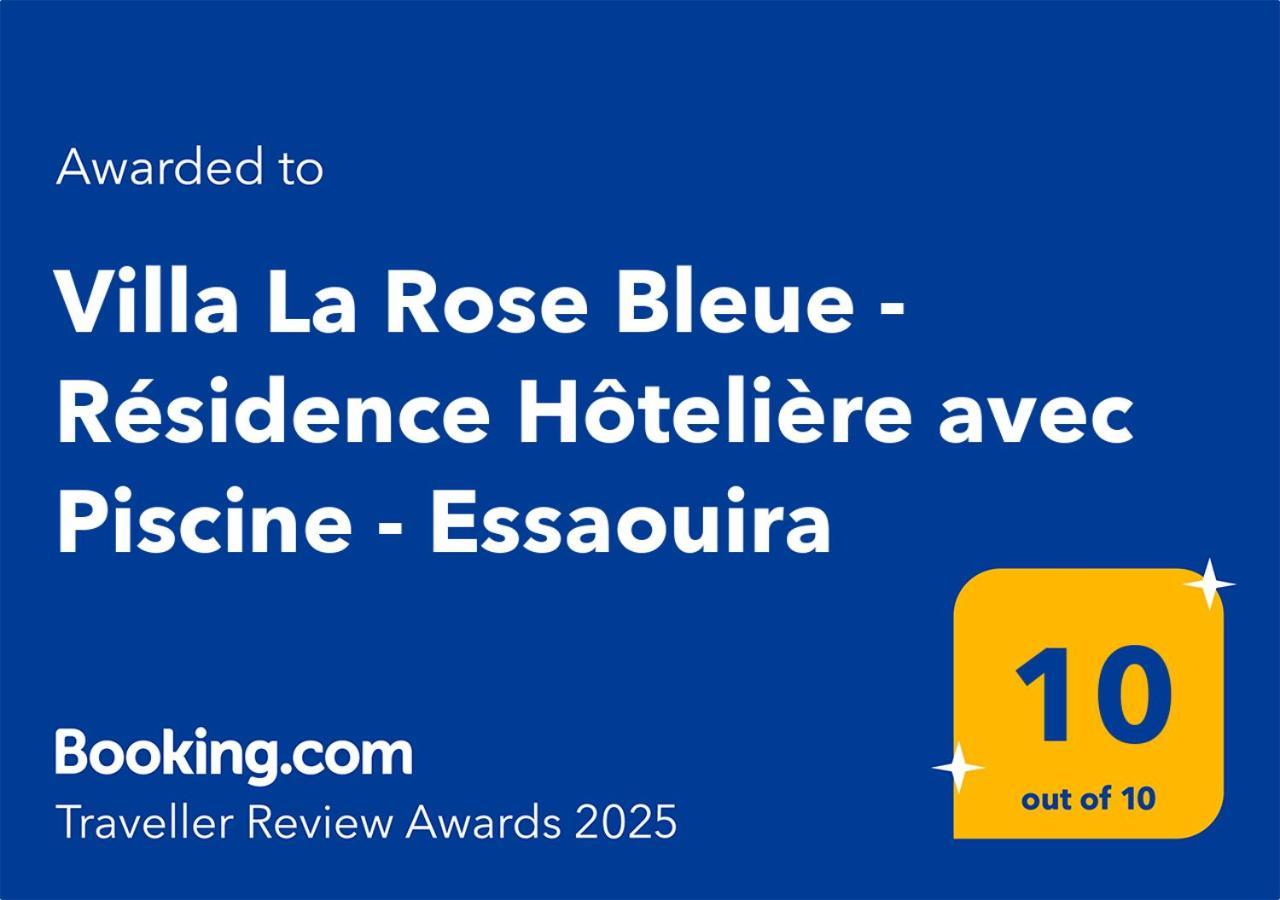 Villa La Rose Bleue - Residence Hoteliere Avec Piscine - Essaouira Exterior photo